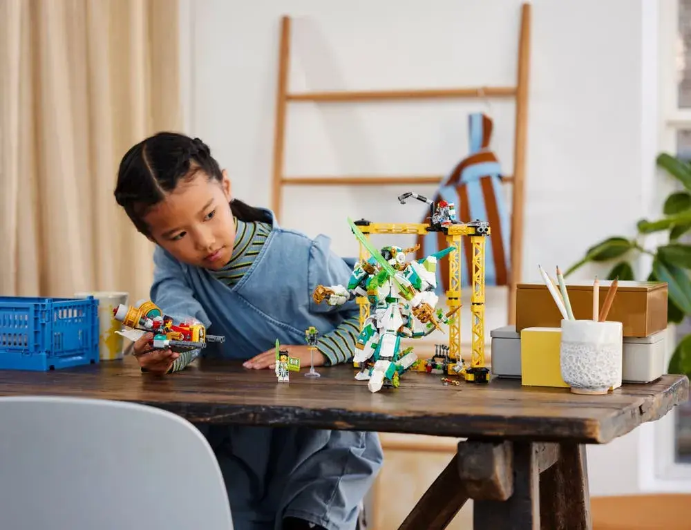 LEGO Monkie Kid 80053 Mei's Dragon Mech details