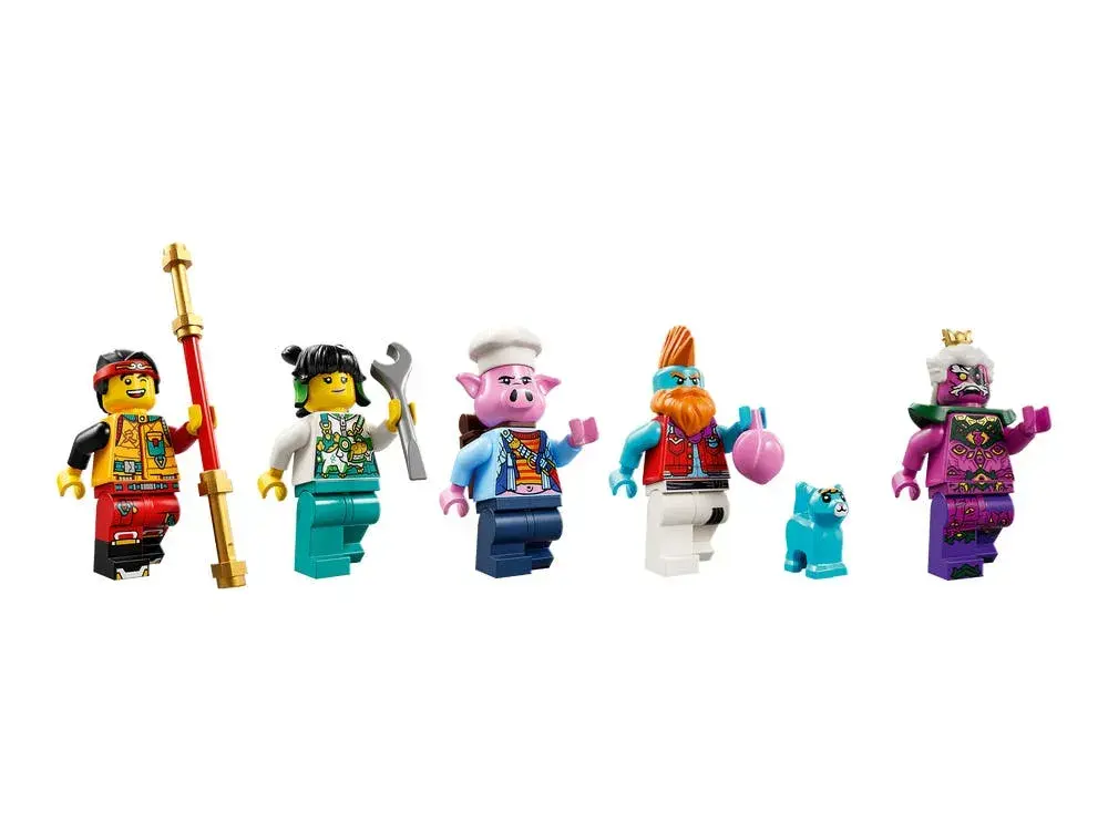 LEGO Monkie Kid 80055 Monkie Kid's Team Power Truck details