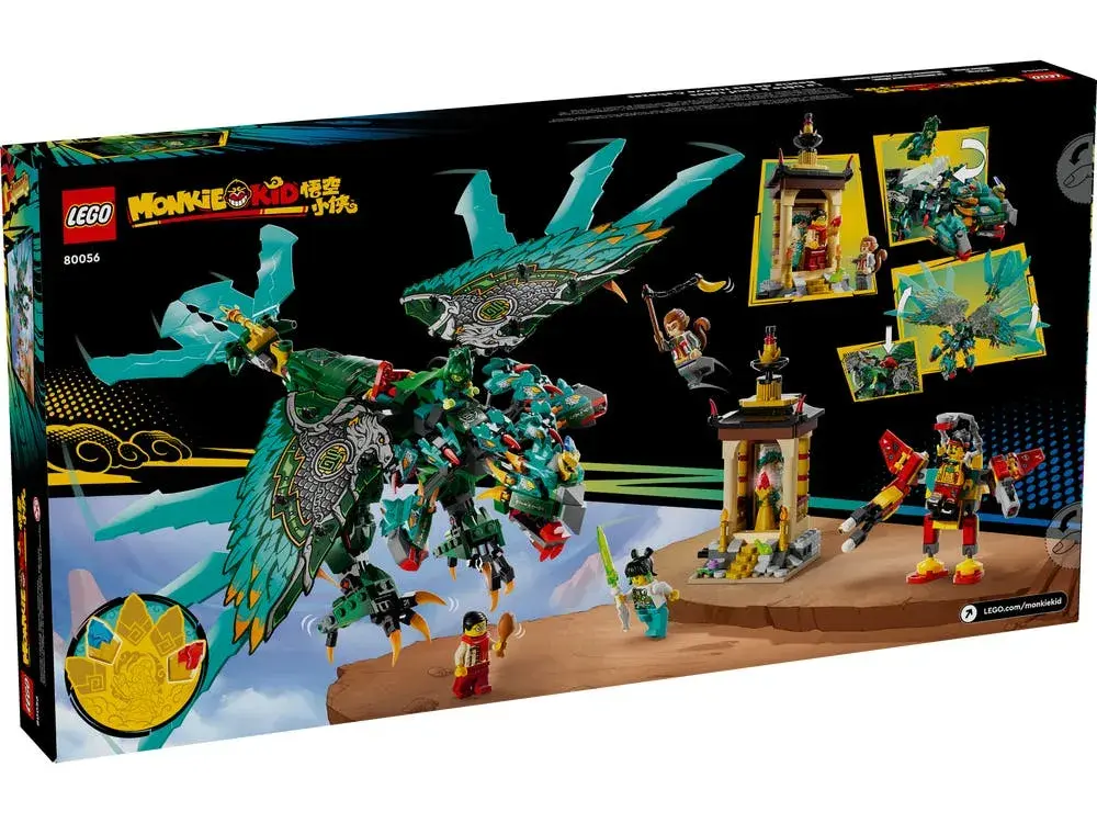 LEGO Monkie Kid 80056 Nine-Headed Beast box back