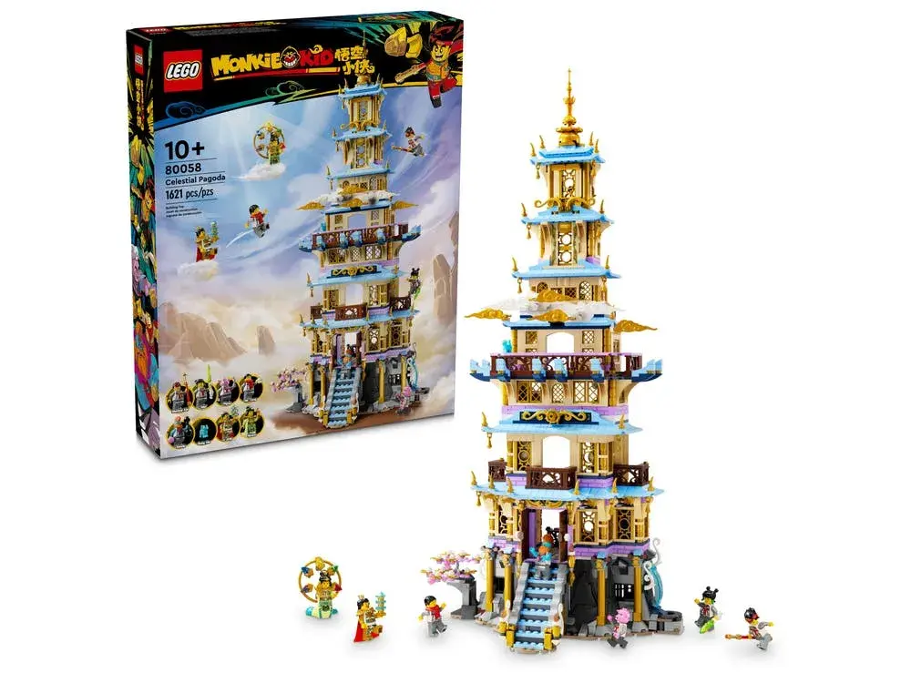 LEGO Monkie Kid 80058 Celestial Pagoda box front