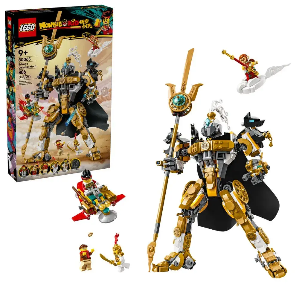 LEGO Monkie Kid 80065 Erlang's Celestial Mech box front