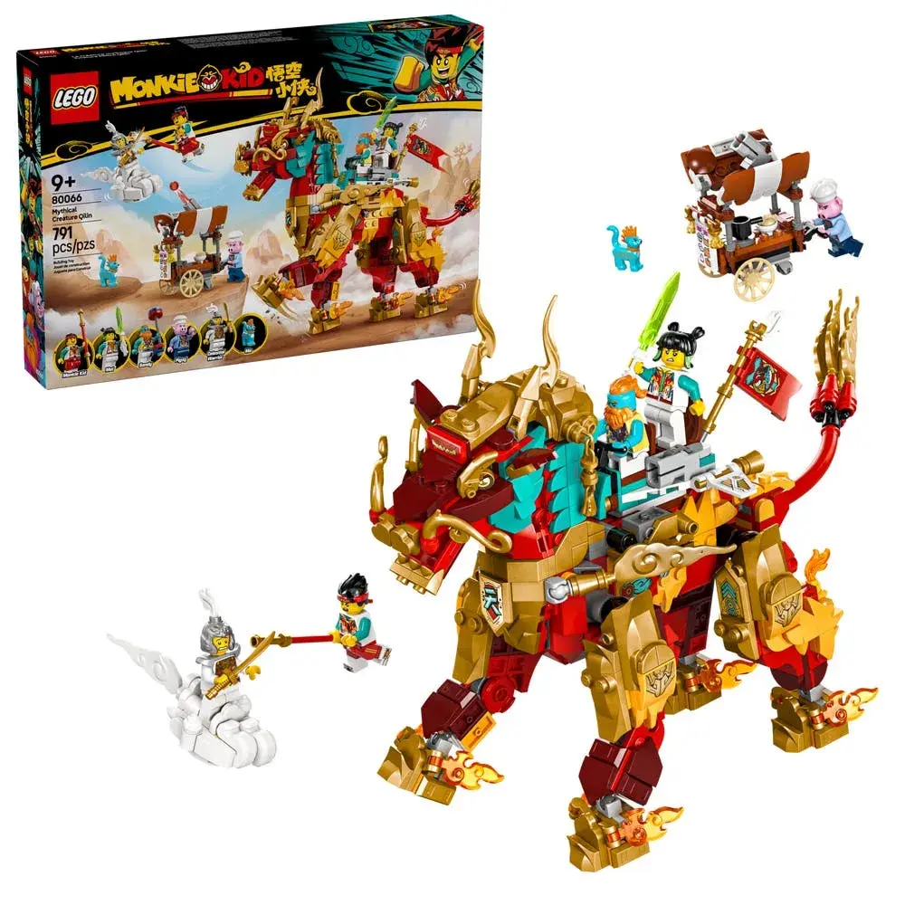 LEGO Monkie Kid 80066 Mythical Creature Qilin box front